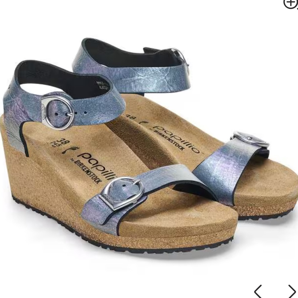 NEW Birkenstock Papillio Soley Ring-Buckle
Nubuk Leather EU 38 US 7 $150 - Picture 5 of 15